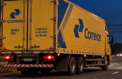 Quadrilha rende funcionários e rouba carga de caminhão dos Correios na Anhanguera