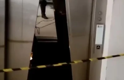 Quatro pessoas ficam feridas após queda de elevador em Hortolândia
