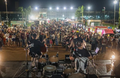 Feira Noturna reúne gastronomia, música e produtos locais nesta sexta-feira