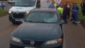 Ciclista fica ferido após colisão com carro na SP-332